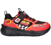 Zapatillas skechers skech tracks niño negro/rojo