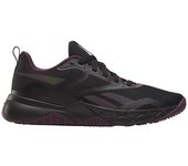 Zapatillas de fitness reebok mujer negro/ciruela