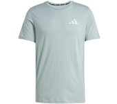 Camiseta de running adidas ulti met hombre verde