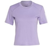 Camiseta de fitness adidas essentials lila mujer