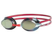 Gafas de natación zoggs racer titanium gris/rojo