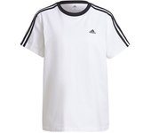 Camiseta adidas 3s bf mujer blanco