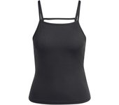 Camiseta de fitness adidas yoga tank mujer negro