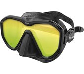 Máscara de buceo seac appeal l. espejo s/bl negro