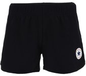 Pantalones converse short chuck patch niña negro