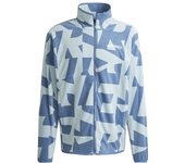 Polar de montaña adidas mt aop fz fl hombre gris
