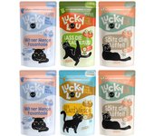 Lucky Lou Adult 6 x 125 g - Pack de prueba mixto - Wild-Mix (4 variedades)