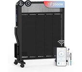 Radiador Mica U.Blue 4020B UCRM9004 | 2000W | Negro