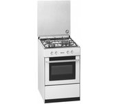 Meireles G 1530 DV W.1 NAT Cocina de Gas Natural 3 Zonas 52cm + Horno 55L Blanca
