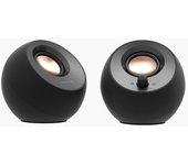 Altavoces Creative 2.0 Bluetooth USB-C 8W Wireless negros con entrada auxiliar