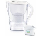 Jarra Brita Marella 2,4L Blanco con Filtro Maxtra Pro PP e Indicador de Cambio