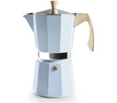 Cafetera Express Ibili Toscana Azul 0,3L Inducción Recubrimiento Antiadherente