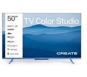 TV Create QLED 55″ 4K Dolby Vision Quantum Dot Colour Smart TV Control por Voz
