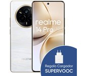 Realme 14 Pro 8GB/256GB Smartphone 6.77" 120Hz 45W Android 15 Blanco + Cargador 67W