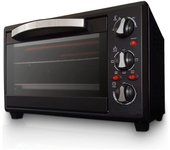 Grunkel HR-28NRM Horno Eléctrico Multifunción De Sobremesa De 28L 1600W Negro