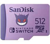 Tarjeta MicroSDXC SanDisk SDSQXAO-512G-GN6ZK 512GB UHS-3 V30 100MB/s Amarilla
