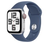 Smartwatch Apple Watch SE GPS + Cellular 40mm Azul OLED 32GB Aluminio Plata S/M