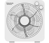 Ventilador Taurus Tropicano 3V 35W 5 Aspas Blanco Temporizador Auto Oscilante