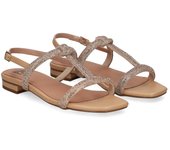 Bibi Lou Sandalias Planas Mujer - Rosa Talla 39