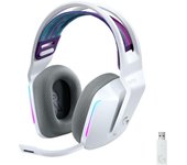 Cascos gaming wireless micrófono Logitech G733 LightSpeed - Blanco