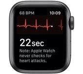 Apple Watch Series 5 (2019) - (correa no incluida) - GPS 44 mm - Aluminio Gris espacial