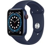 Apple Watch Series 6 (2020) GPS 40 mm - Aluminio Azul - Correa deportiva Midnight