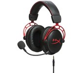 Cascos gaming con cable micrófono Hyperx Cloud Alpha - Negro/Rojo