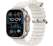 Apple Watch Ultra 2 (2023) GPS + Cellular 49 mm - Titanio Titanio natural - Correa Ocean Blanco