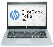 HP EliteBook Folio 1040 G2 14" Core i5 1.9 GHz - SSD 1000 GB - 8GB - QWERTZ - Alemán