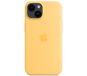 Funda de silicona Apple iPhone 14 Plus - Magsafe - Silicona Amarillo