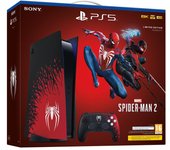 PlayStation 5 825GB - Rojo - Edición limitada Marvel's Spider-Man 2 + Spider-Man 2