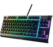 Steelseries Teclado AZERTY Francés retroiluminado Apex 3 TKL