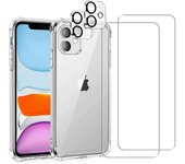 Funda iPhone 11 y 2 protectores de pantalla - TPU -
