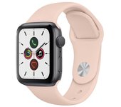Apple Watch Series 5 (2019) GPS 44 mm - Aluminio Gris espacial - Correa deportiva Rosa