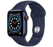 Apple Watch Series 6 (2020) GPS + Cellular 40 mm - Aluminio Azul - Correa deportiva Azul