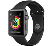 Apple Watch Series 4 (2018) GPS 40 mm - Aluminio Gris espacial - Correa deportiva Negro