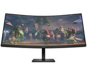 Monitor 34" LCD 3440X1440 HP OMEN 34c WQHD 165Hz Curved Gaming Monitor