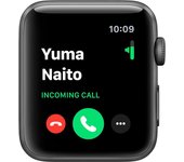 Apple Watch Series 3 (2017) GPS + Cellular 42 mm - Aluminio Gris espacial - Sin pulsera Sin pulsera