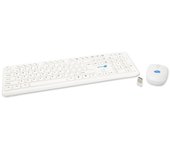 Simpletek Teclado QWERTY Inglés Wireless M&K INGLESE US Kit Mouse and Keyboard