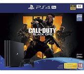 PlayStation 4 Pro 1000GB - Negro Mate + Call of Duty: Black Ops 4