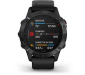 Relojes Garmin Cardio GPS Fenix 6 Sapphire - Negro