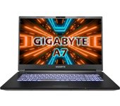 Gigabyte A7 K1-BEE1150SD 17" Ryzen 7 3.2 GHz - SSD 1 TB - 16GB - NVIDIA GeForce RTX 3060 QWERTY - Inglés