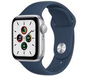 Apple Watch Series 6 (2020) GPS 40 mm - Aluminio Plata - Correa deportiva Azul