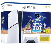 PlayStation 5 Slim 1000GB - Blanco + Astro Bot