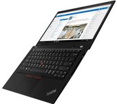 Lenovo ThinkPad T490s 14" Core i7 1.8 GHz - SSD 256 GB - 16GB - AZERTY - Francés