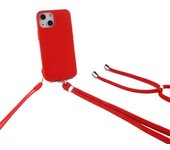 Funda iPhone 14 Max - Silicona - Rojo
