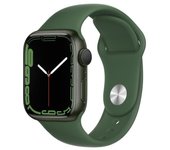 Apple Watch Series 7 (2021) GPS 41 mm - Aluminio Verde - Correa deportiva Verde