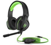 Cascos reducción de ruido gaming con cable micrófono Hp Pavilion 400 - Negro/Verde