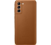 Funda Samsung G S21+ 5G - Piel - Marrón
