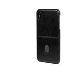 Funda iPhone XS Max - Piel - Negro
